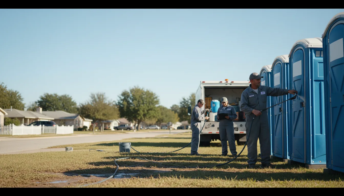 Long-Term Portable Toilet Rental in Pelican, LA near me